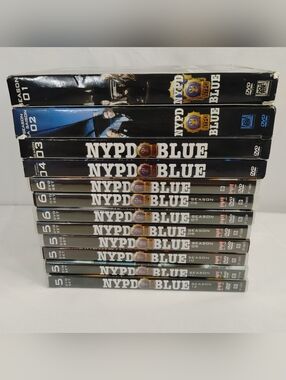 NYPD Blue Complete Series 1-12 DVD Lot Full TV Series Box Set Crack Cases Discs